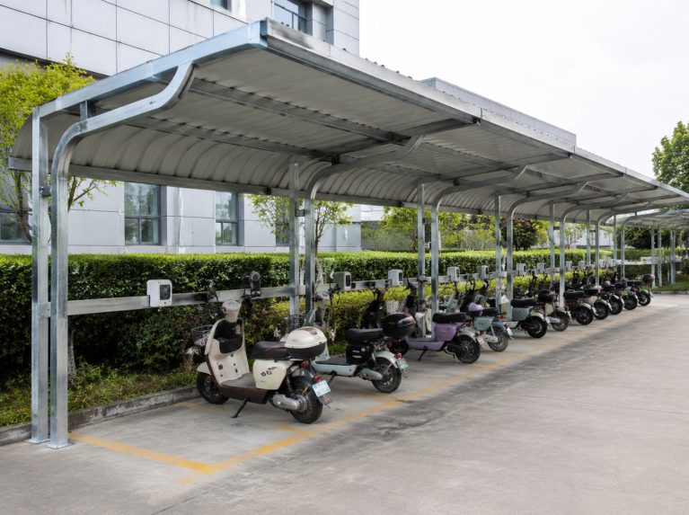 芜湖经济技术开发区电瓶车充电棚